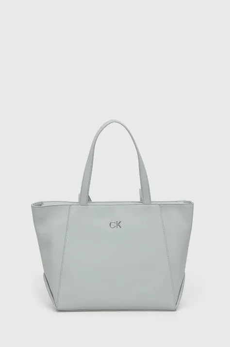 Чанта Calvin Klein в сиво K60K611766