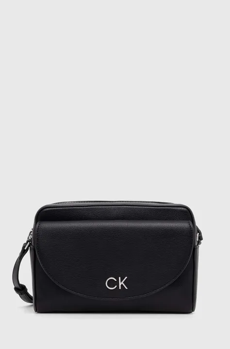 Kabelka Calvin Klein čierna farba, K60K611914