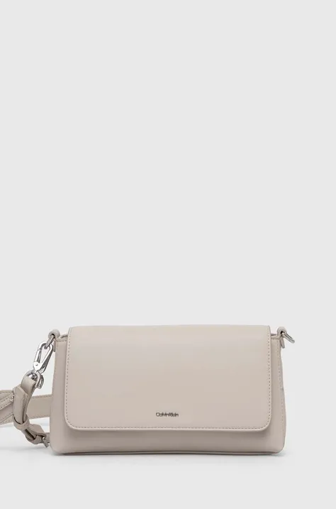 Чанта Calvin Klein в бежово