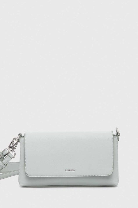 Чанта Calvin Klein в сиво K60K611928