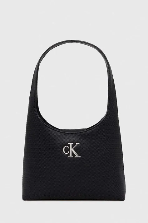Kabelka Calvin Klein Jeans čierna farba,K60K611820