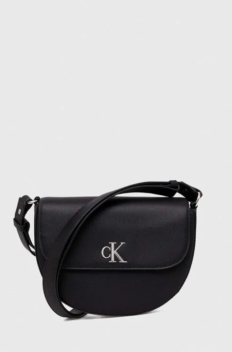 Kabelka Calvin Klein Jeans černá barva, K60K611961
