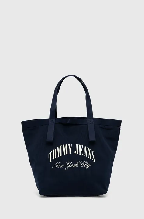 Kabelka Tommy Jeans tmavomodrá barva, AW0AW15953