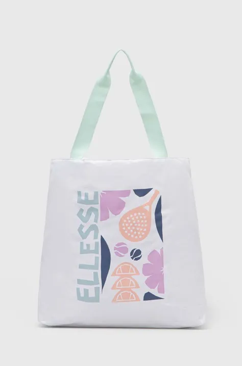 Τσάντα Ellesse Mittie Tote Bag χρώμα: άσπρο, SAVA3587