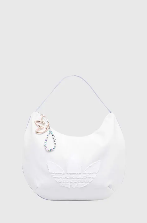 Τσάντα adidas Originals χρώμα: άσπρο, IT7368