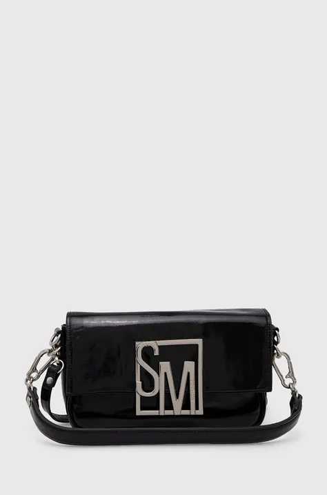 Шкіряна сумочка Steve Madden Bgenuine колір чорний