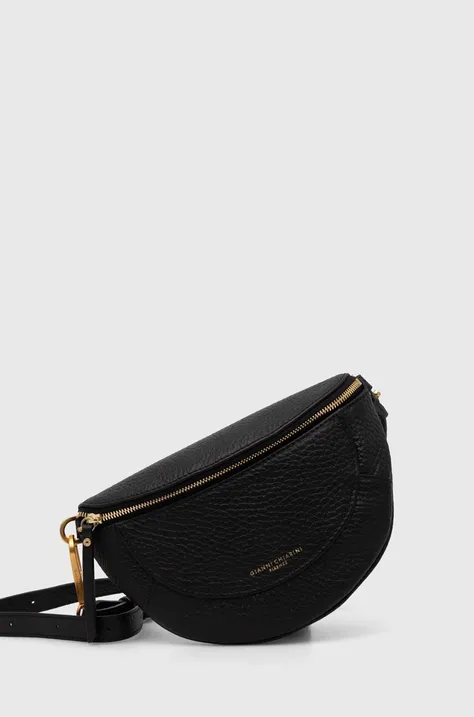 Шкіряна сумочка Gianni Chiarini колір чорний