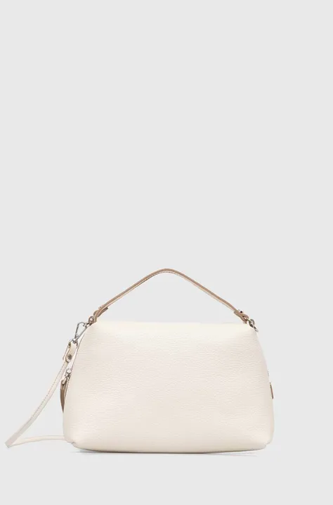 Шкіряна сумочка Gianni Chiarini колір білий