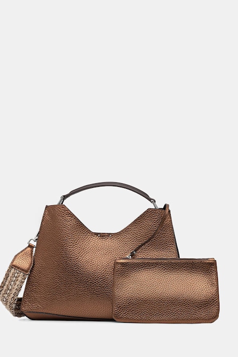 Gianni Chiarini poseta de piele culoarea gri