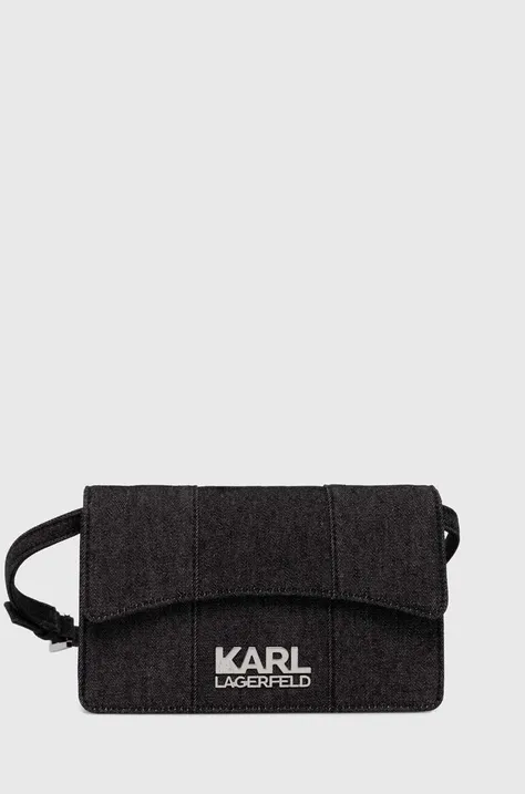 Torba Karl Lagerfeld boja: crna