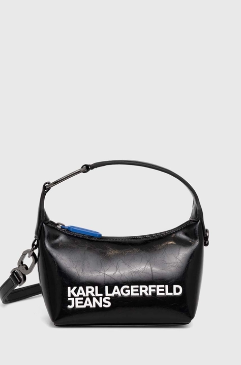 Kabelka Karl Lagerfeld Jeans černá barva