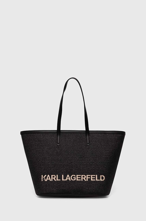 Torba Karl Lagerfeld boja: crna