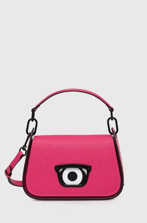 Τσάντα Karl Lagerfeld x Darcel Disappoints χρώμα: ροζ