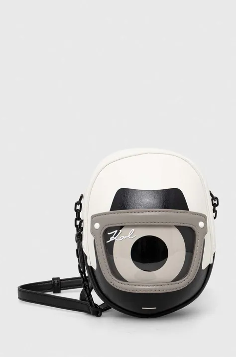 Τσάντα Karl Lagerfeld x Darcel Disappoints χρώμα: μαύρο