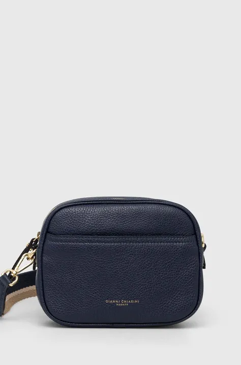 Gianni Chiarini borsa a mano in pelle colore blu navy