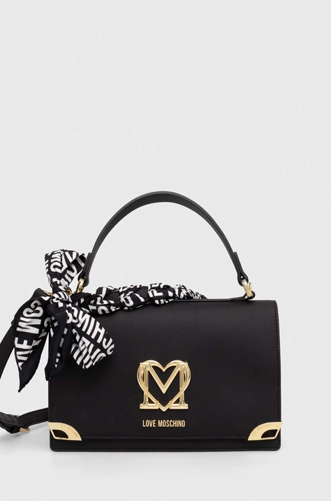 Love Moschino poseta culoarea negru