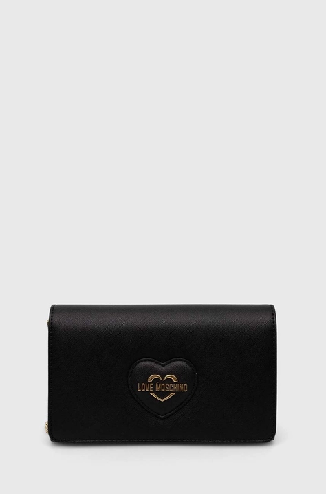 Love Moschino poseta culoarea negru