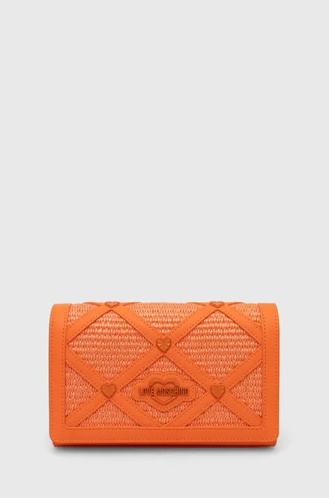 Чанта Love Moschino в оранжево