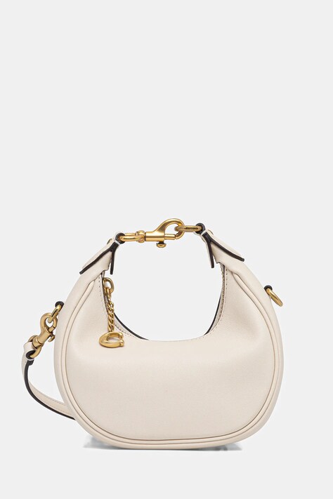 Кожена чанта Coach Jonie в черно CR508