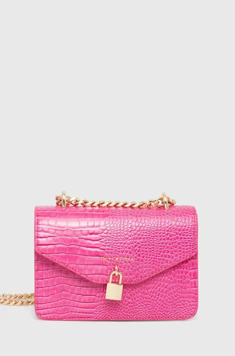 Τσάντα Steve Madden Bcalm χρώμα: ροζ