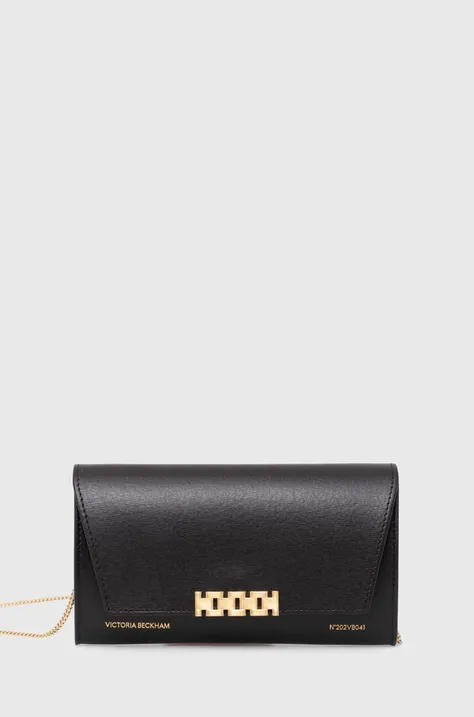Kožená kabelka Victoria Beckham béžová farba, B224AAC005665A