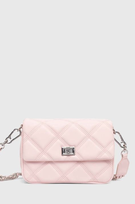 Τσάντα Steve Madden Brooney χρώμα: ροζ