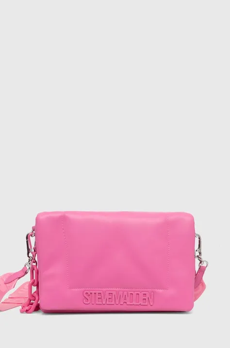 Τσάντα Steve Madden Bcloud-L χρώμα: ροζ