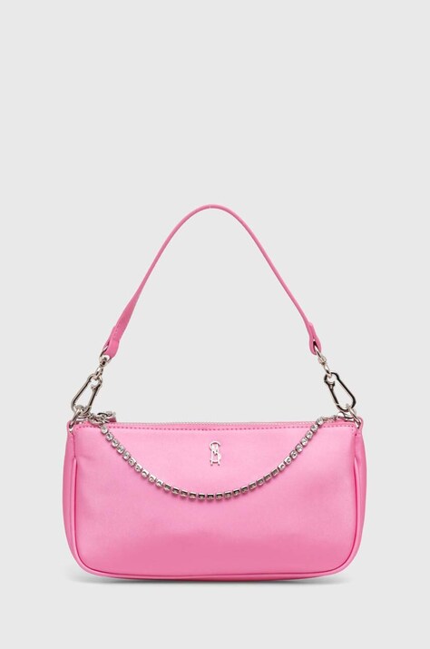 Τσάντα Steve Madden Bfleur χρώμα: ροζ