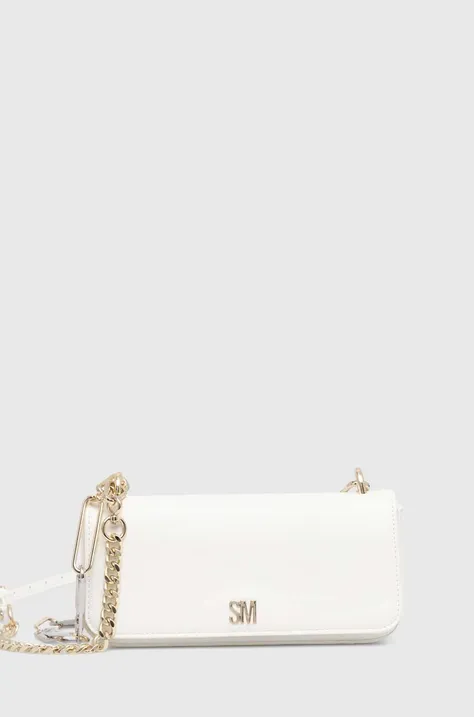Τσάντα Steve Madden Blimbo χρώμα: άσπρο