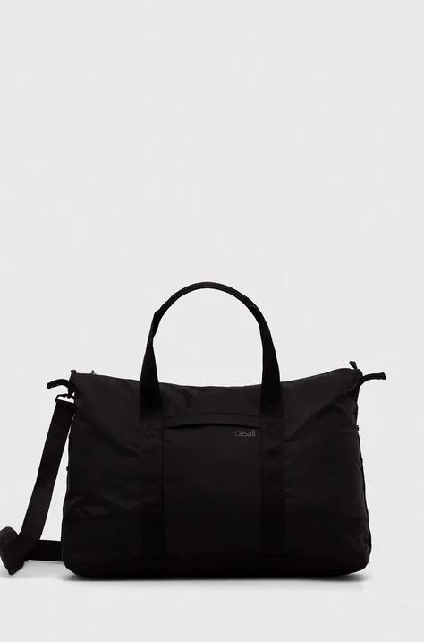Αθλητική τσάντα Casall χρώμα: μαύρο