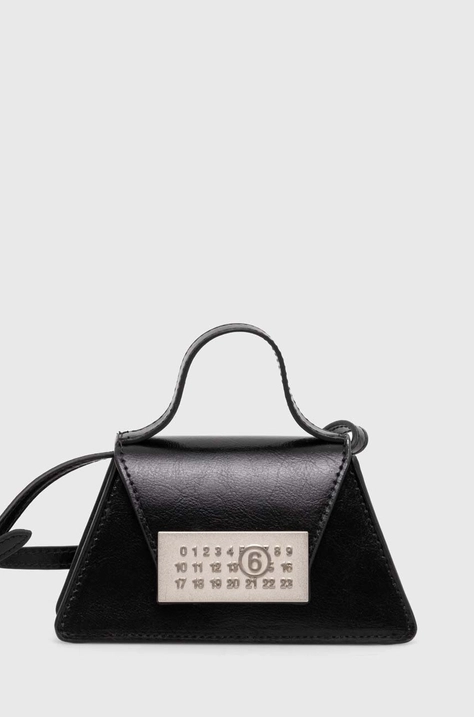 MM6 Maison Margiela poseta Numeric Bag Mini culoarea negru, SB6ZI0012