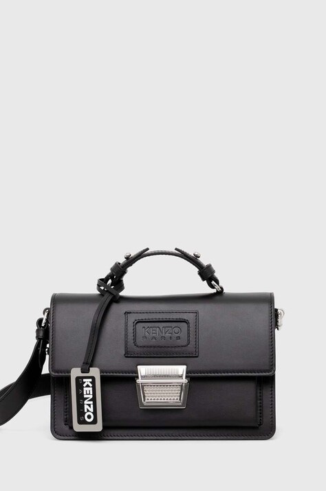 Кожена чанта Kenzo Small Crossbody Bag в черно FD62SA126L02.99