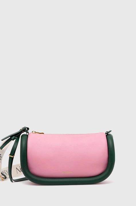 A.P.C. leather handbag The Bumper-15 pink color HB0577.LA0088.332