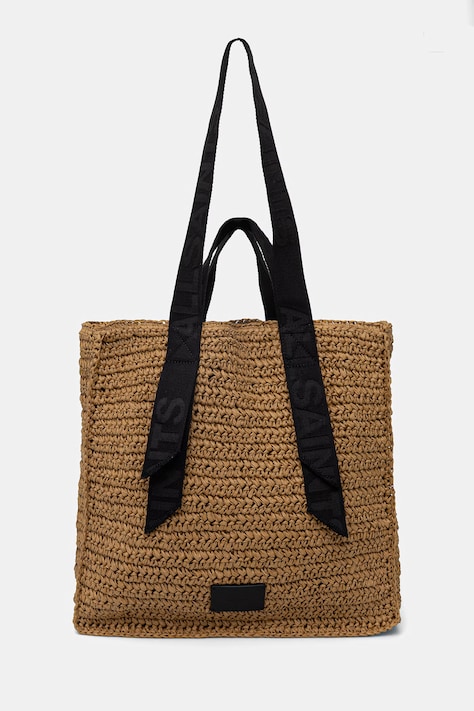 AllSaints torebka shopper damska LULLAH N/S TOTE beżowa W081XA