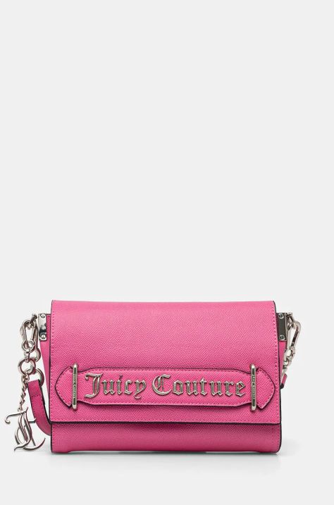 Τσάντα Juicy Couture χρώμα: ροζ, BIJJM3094WVP