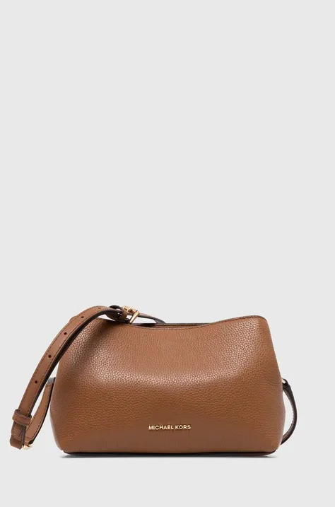 Кожаная сумочка MICHAEL Michael Kors цвет коричневый 30F3G8KM2L