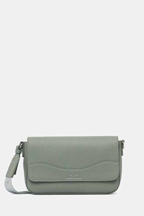 Kabelka Armani Exchange zelená barva, 942912 CC783