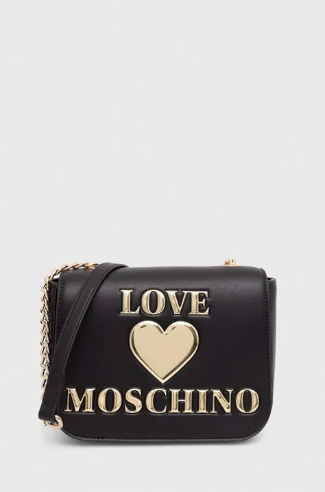 Love Moschino torebka kolor czarny JC4052PP0CLF0
