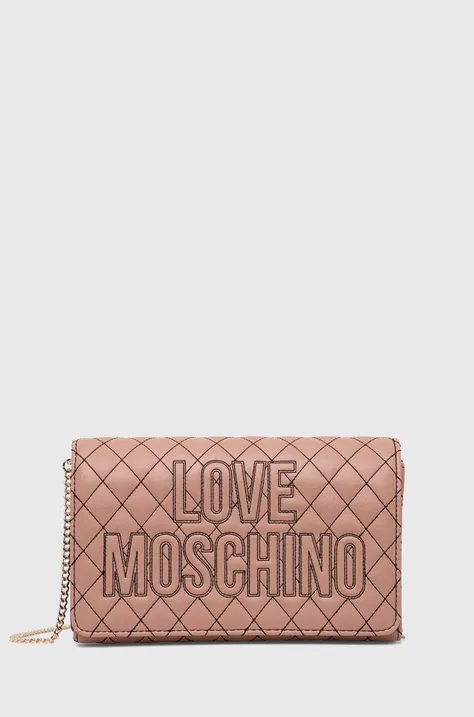 Love Moschino torebka kolor różowy JC4316PP08KG1
