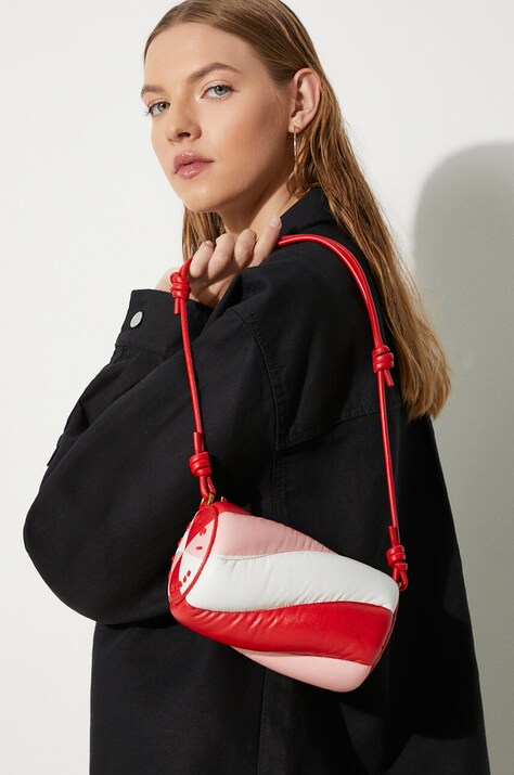 Шкіряна сумочка Fiorucci Tricolor Leather Mini Mella Bag — фото 7