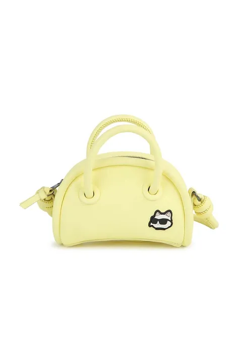 Dječja torba Karl Lagerfeld boja: žuta