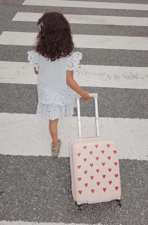 Детский чемоданчик Konges Sløjd цвет розовый