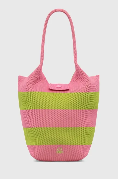 Παιδική τσάντα United Colors of Benetton χρώμα: ροζ