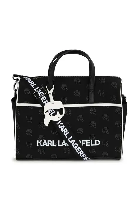 Karl Lagerfeld borsa da passeggino con fasciatoio