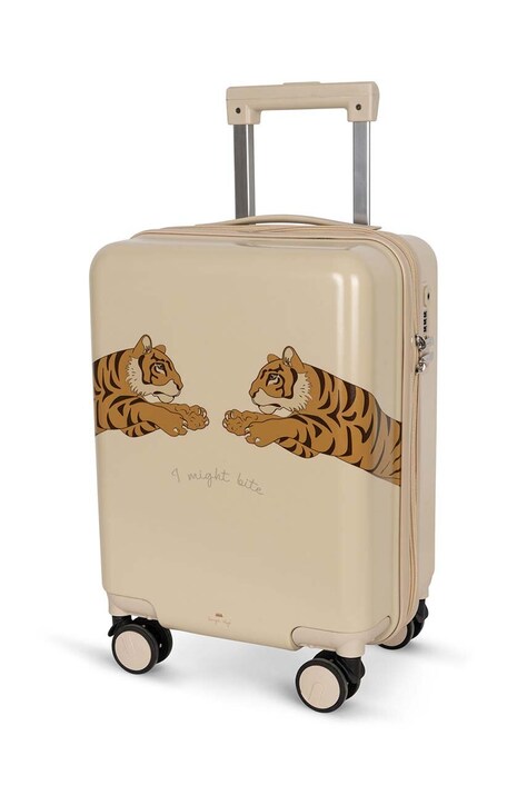 Konges Sløjd walizka dziecięca 45x30x21 cm kolor beżowy