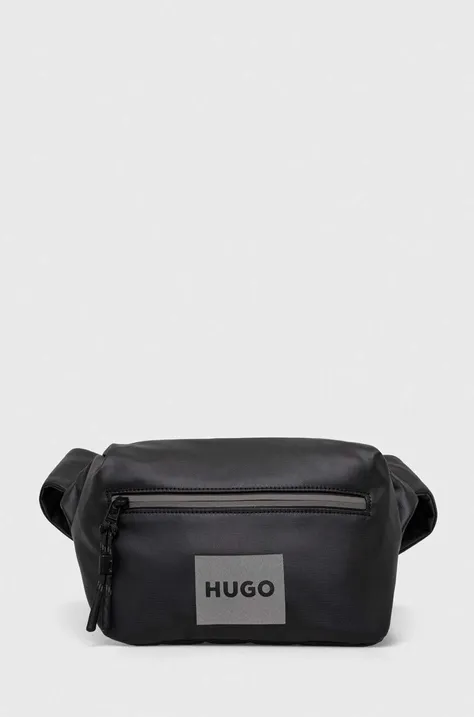 Τσάντα φάκελος HUGO χρώμα: γκρι