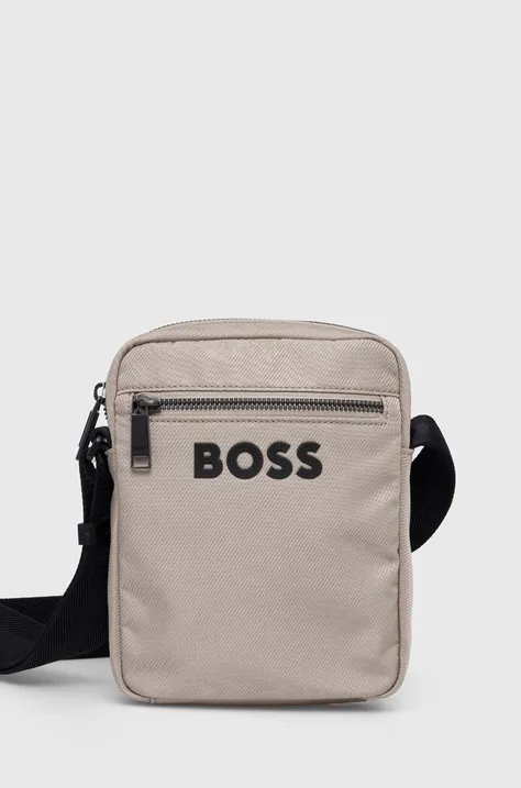 Чанта през рамо BOSS в бежово 50511961