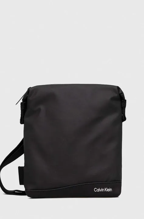 Malá taška Calvin Klein pánska,čierna farba,K50K511254