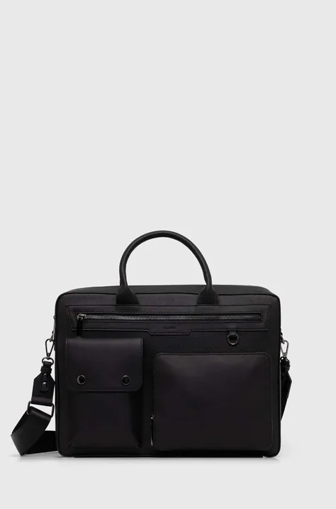 Τσάντα Aldo THOEBARD χρώμα: μαύρο, THOEBARD.007