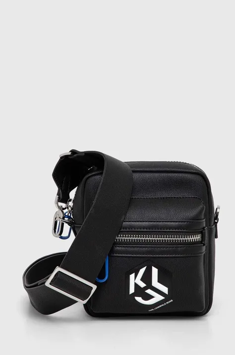 Чанта през рамо Karl Lagerfeld Jeans в черно